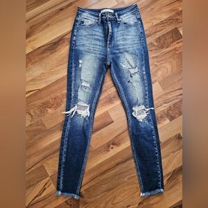 KanCan Distressed Blue Jeans